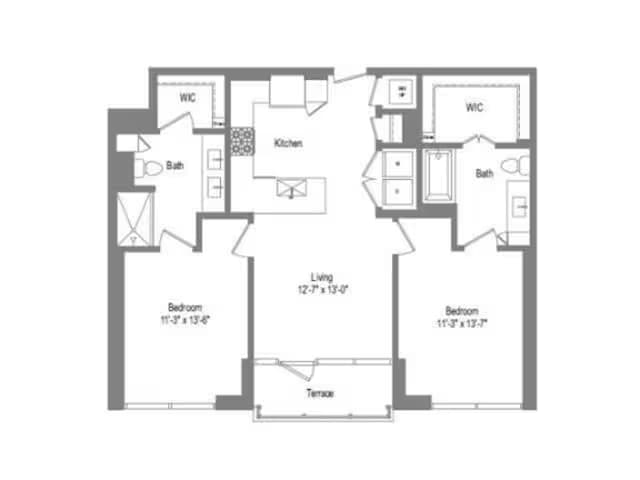 B1 2208 floor plan