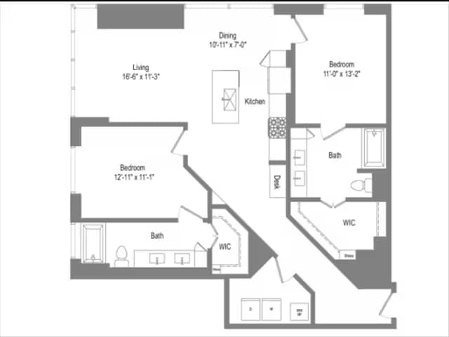 B5B 1714 floor plan