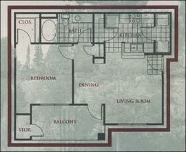 Aspen 428 floor plan