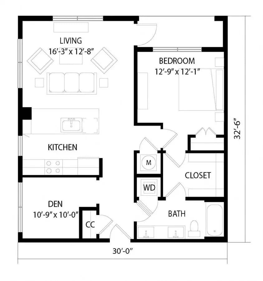A2.8 2310 floor plan