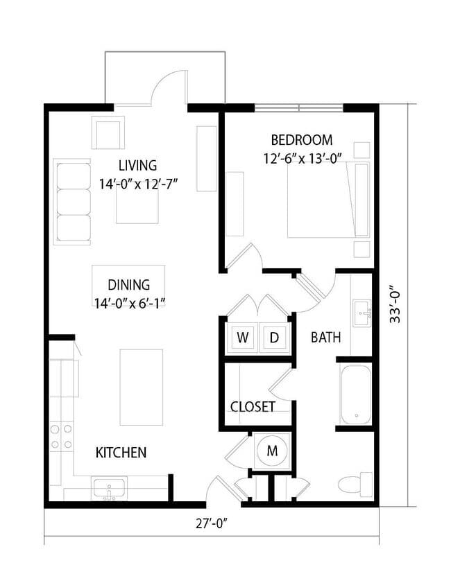 Unit 1345 1345 floor plan