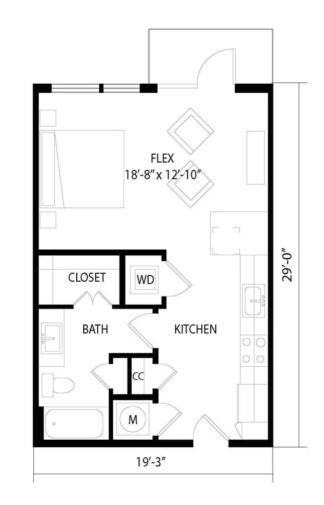 S1.8 1313 floor plan