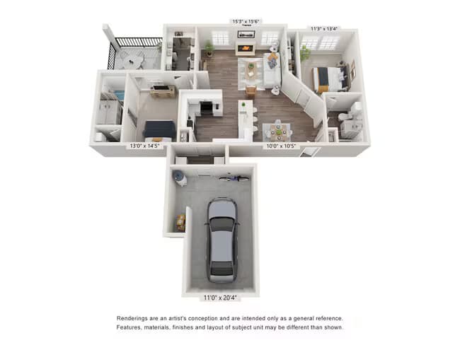 B2A 0511 floor plan