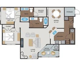 Arlington 837 floor plan