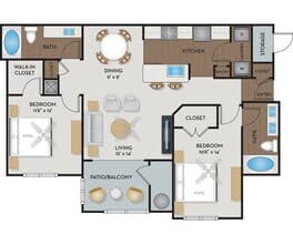 Laredo 331 floor plan
