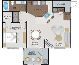 San Antonio 1035 floor plan