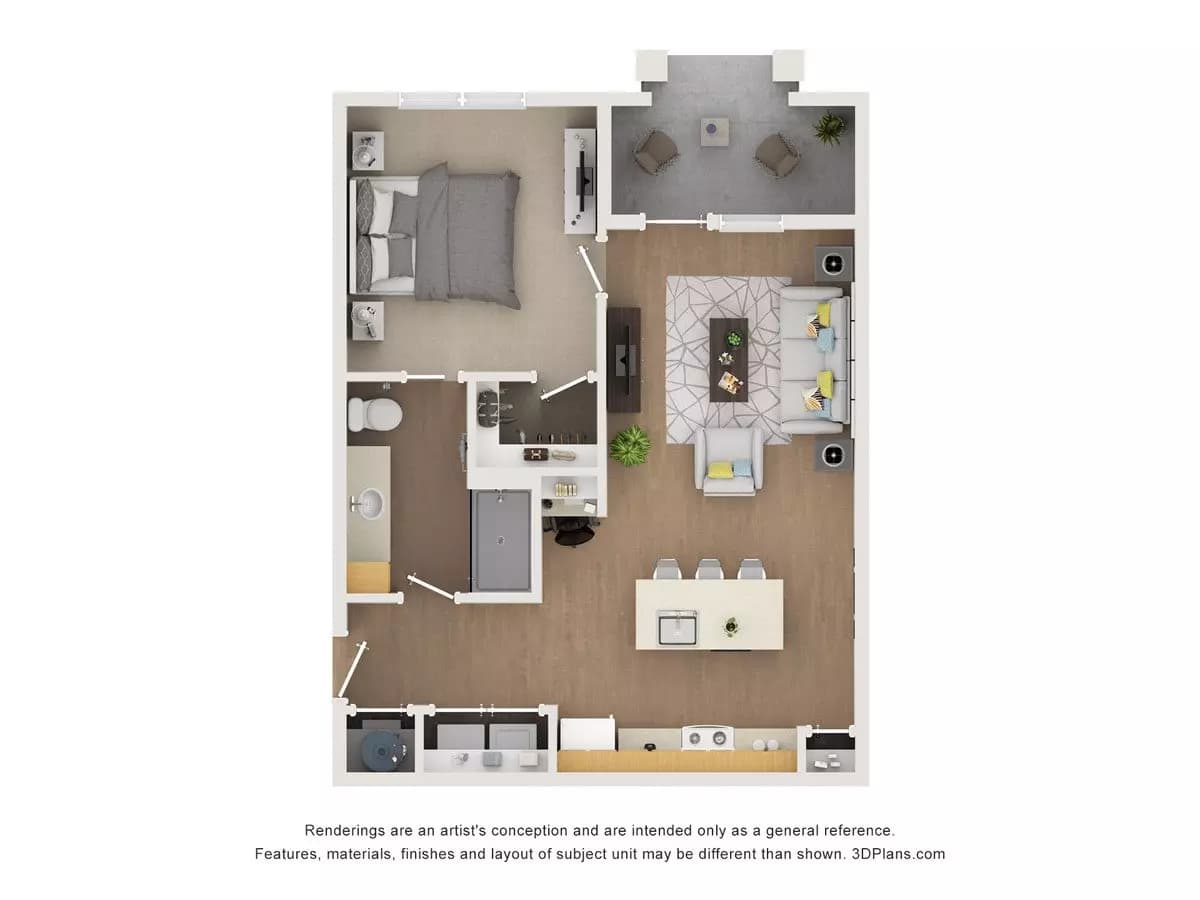 A1-60% 5105 floor plan