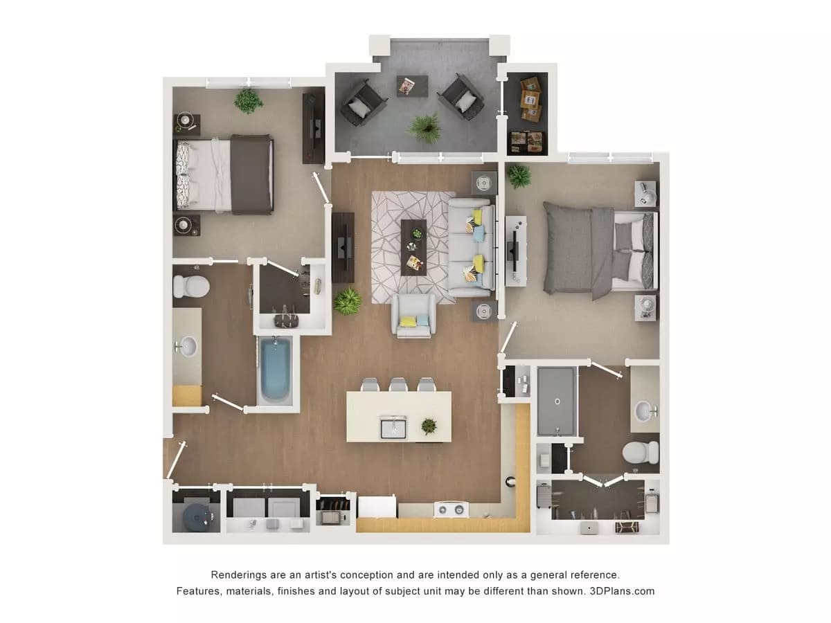 B1 ALT 1-60% 9304 floor plan