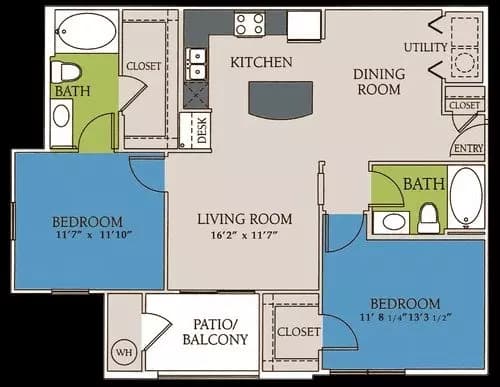 Unit 00722 00722 floor plan