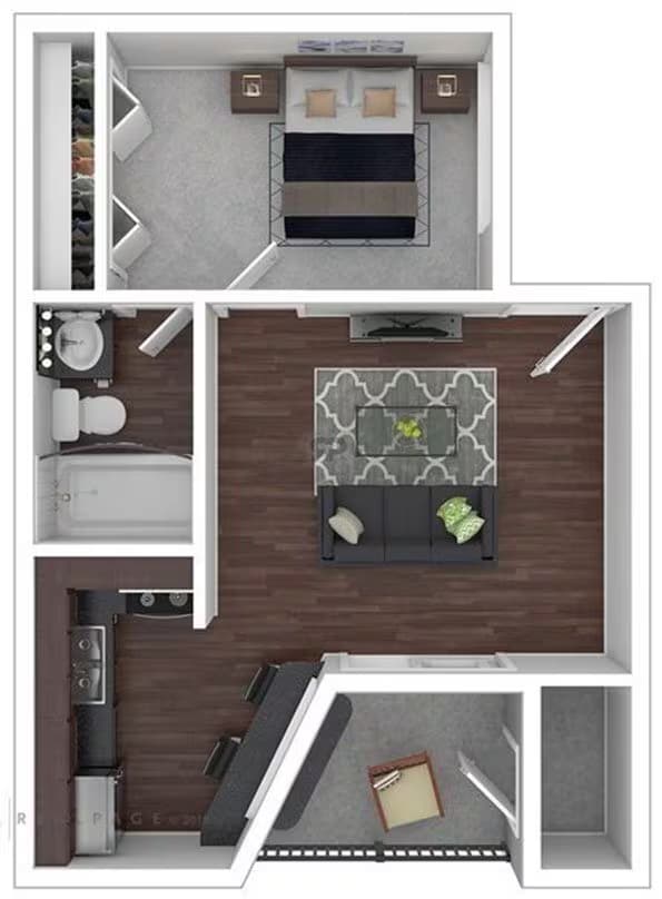 A1 2-0132 floor plan