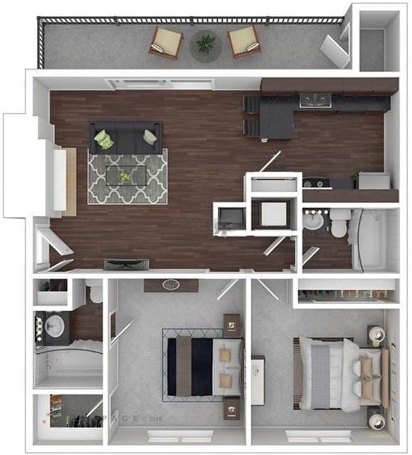 B1 1-1514 floor plan
