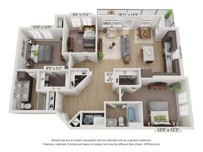 C1 - Amethyst 6208 floor plan