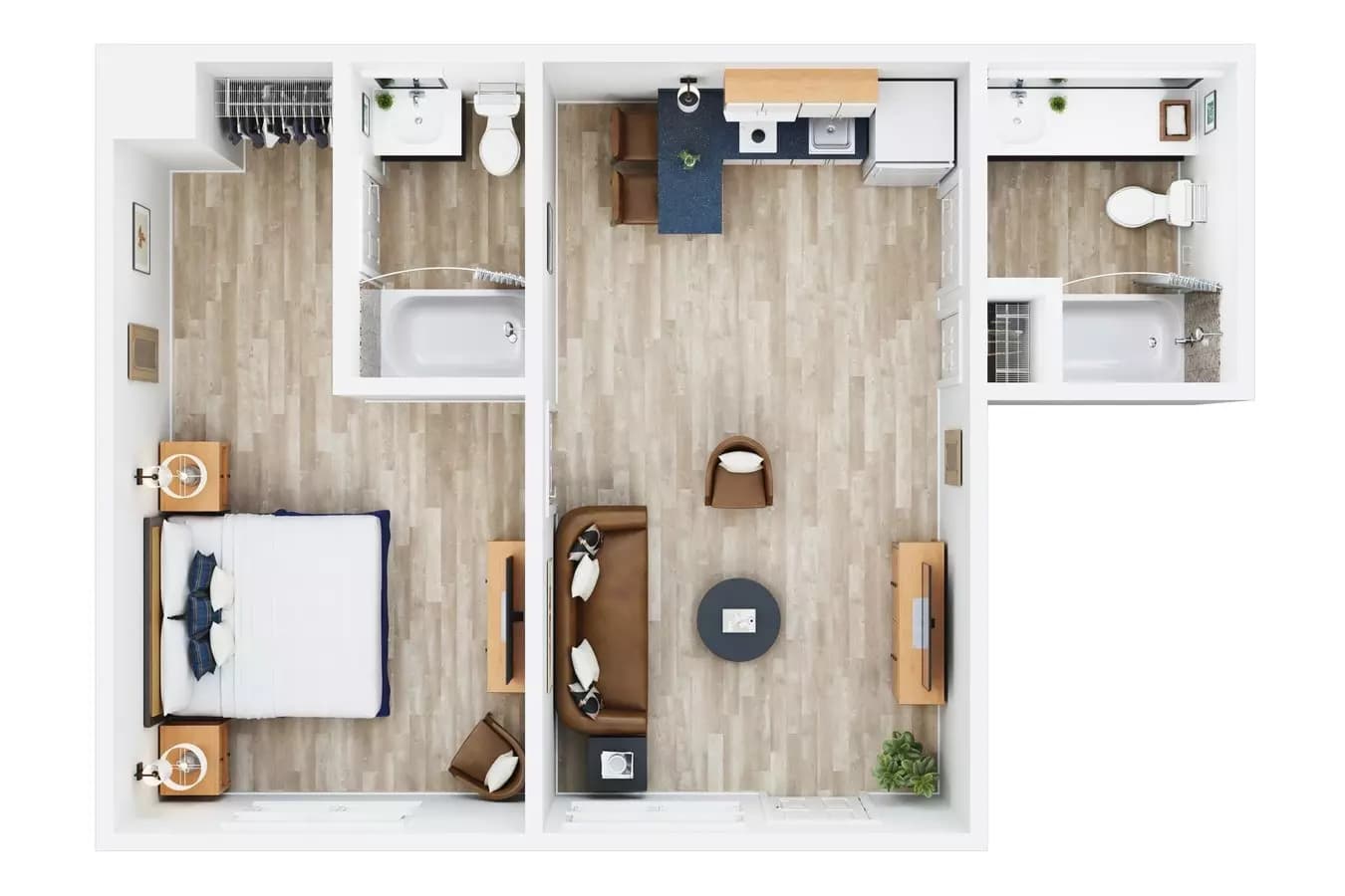 A1 - Starting at $1100! 218 floor plan