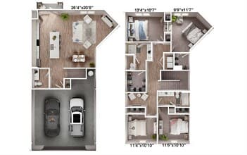 D1 006-0602 floor plan
