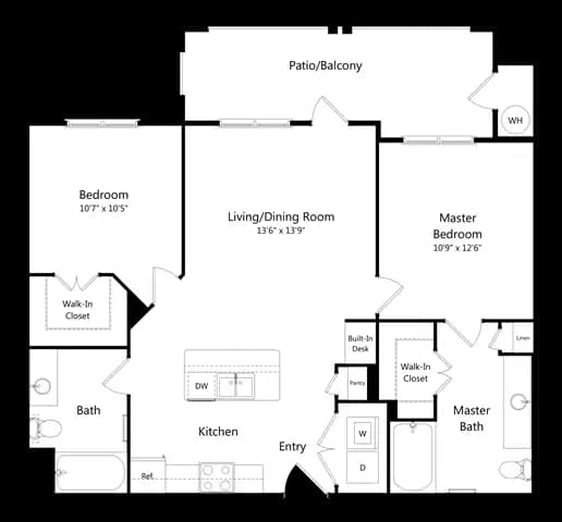 B2 - Travis 1518 floor plan