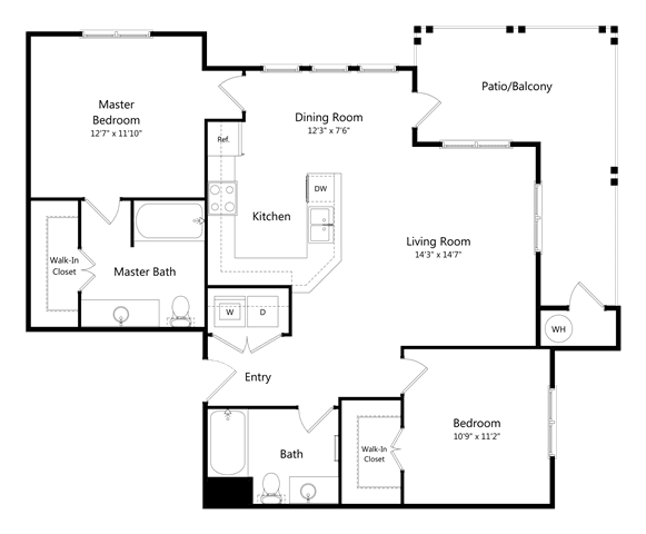 B3 - Barton Springs 0631 floor plan