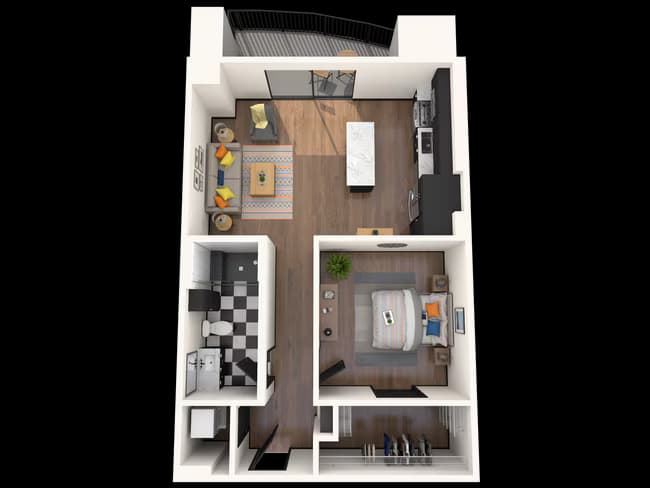 A1 1703 floor plan