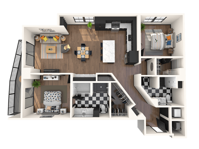 B5 1815 floor plan