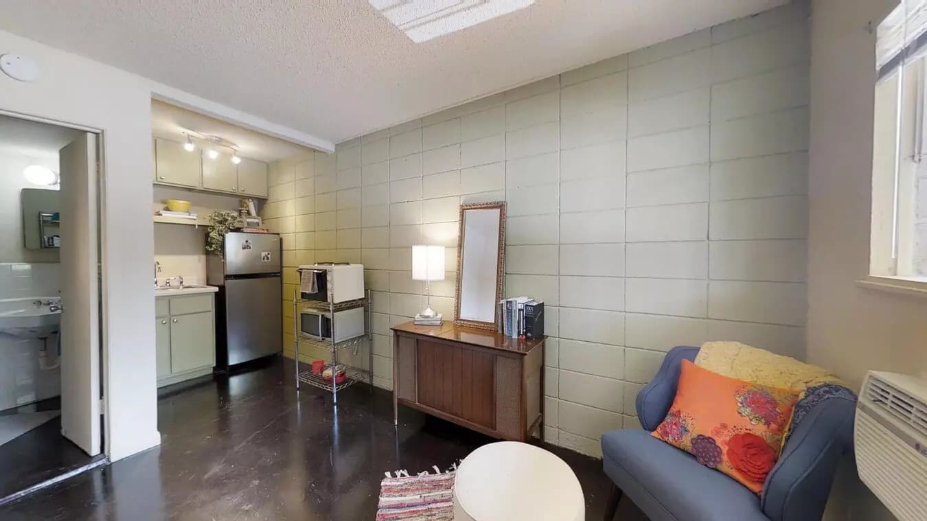 Studio • 1 Bath floor plan