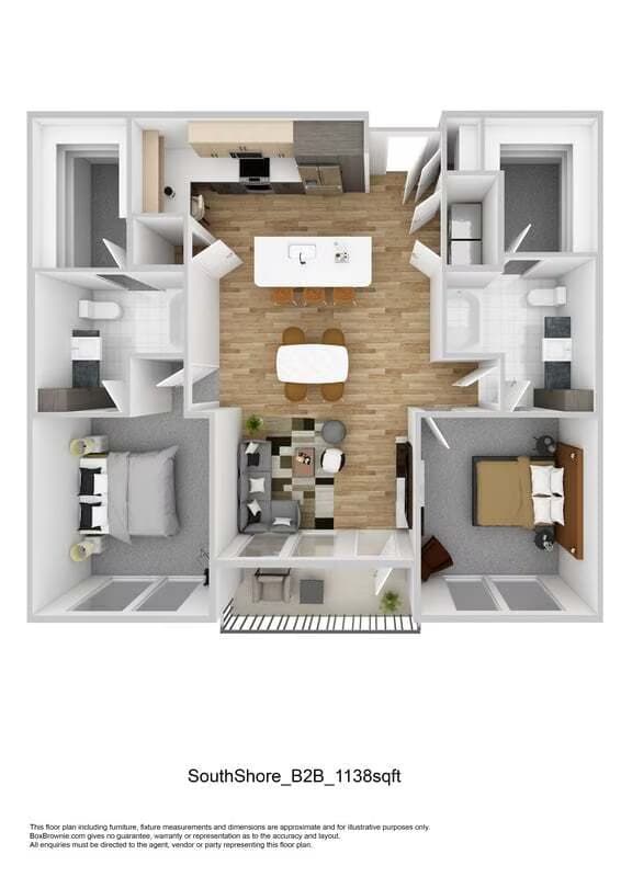 B2B - SMART 1220 floor plan