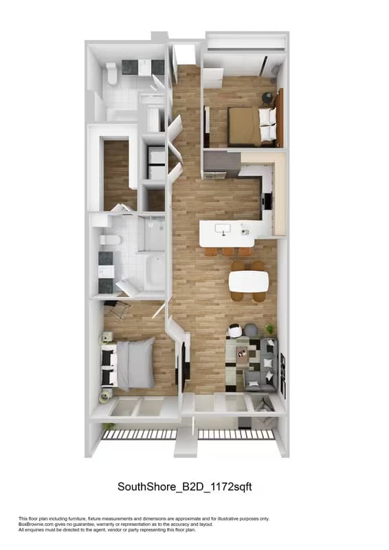 B2D 1459 floor plan