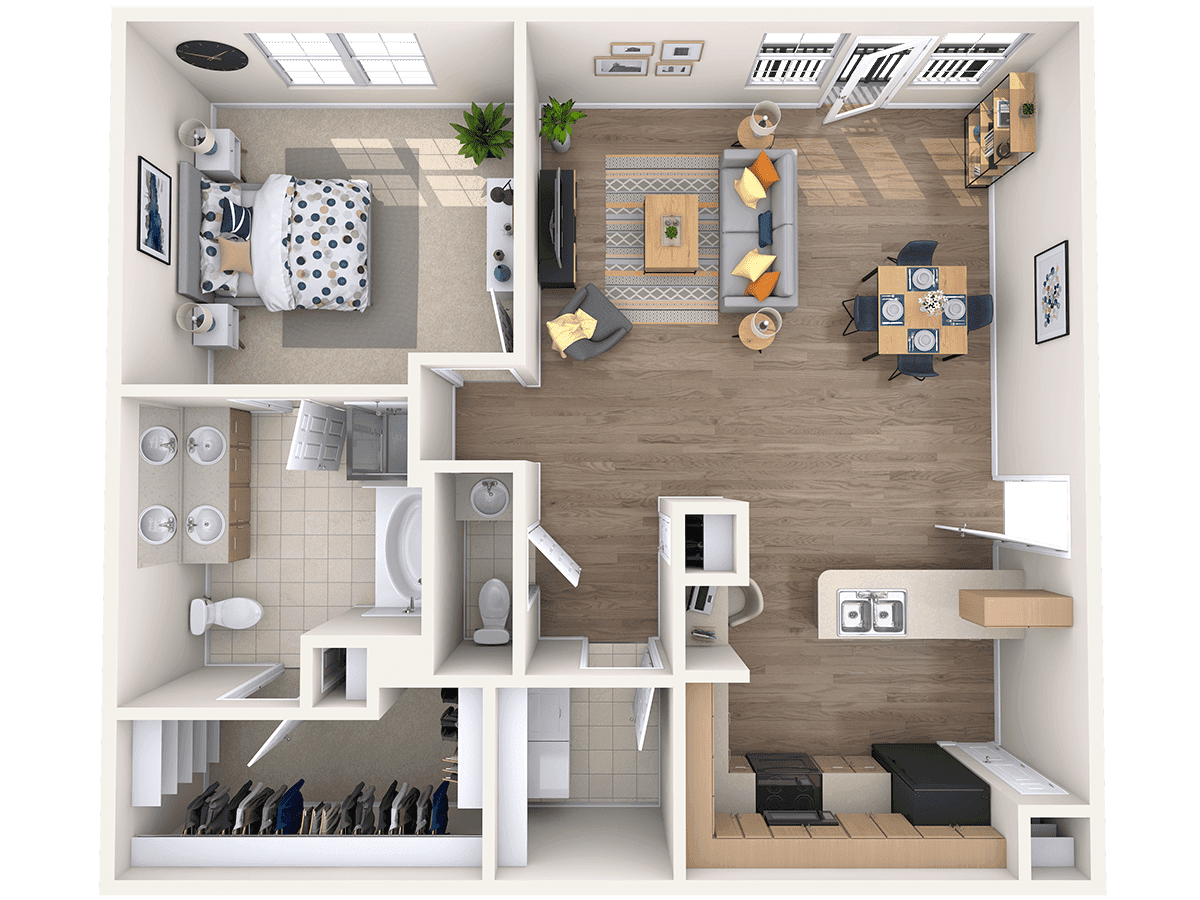 A4 1206 floor plan