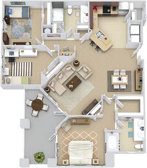 Castellon 11210 floor plan