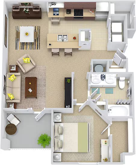 Madrid 9303 floor plan