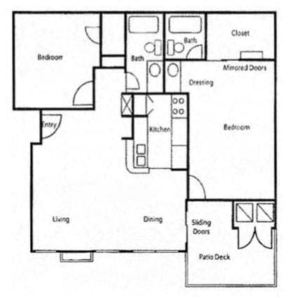B2 212 floor plan