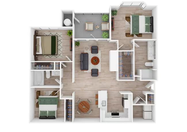 C1 07207 floor plan