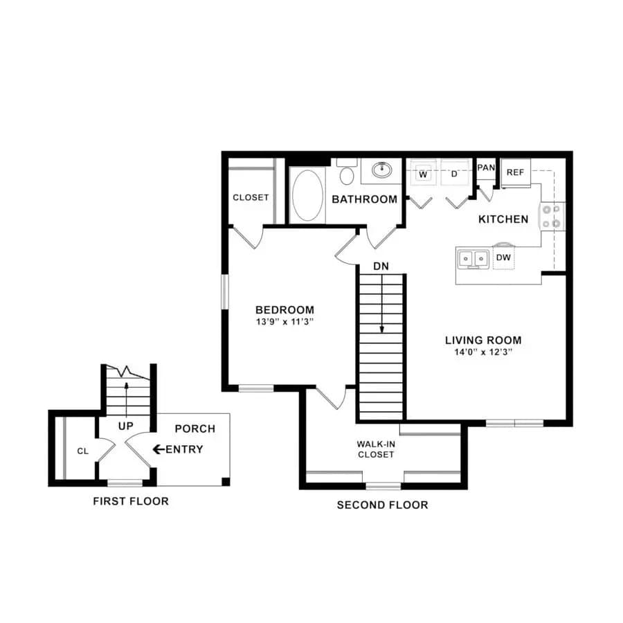 A1 1715 floor plan