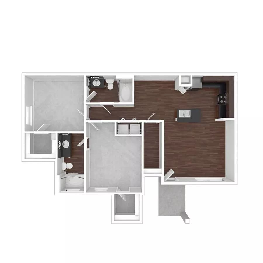Unit 0415 0415 floor plan