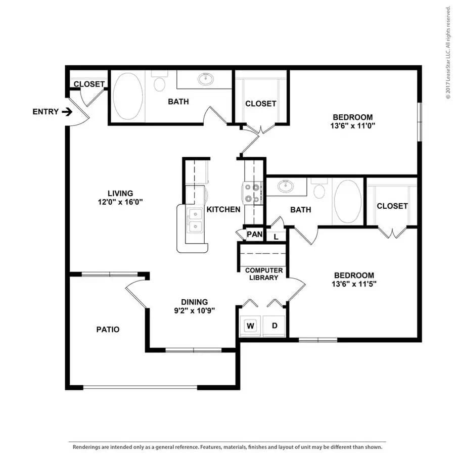 B1 14-1416 floor plan