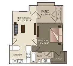 A1E 13207 floor plan