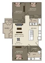 Unit 3302 3301 floor plan