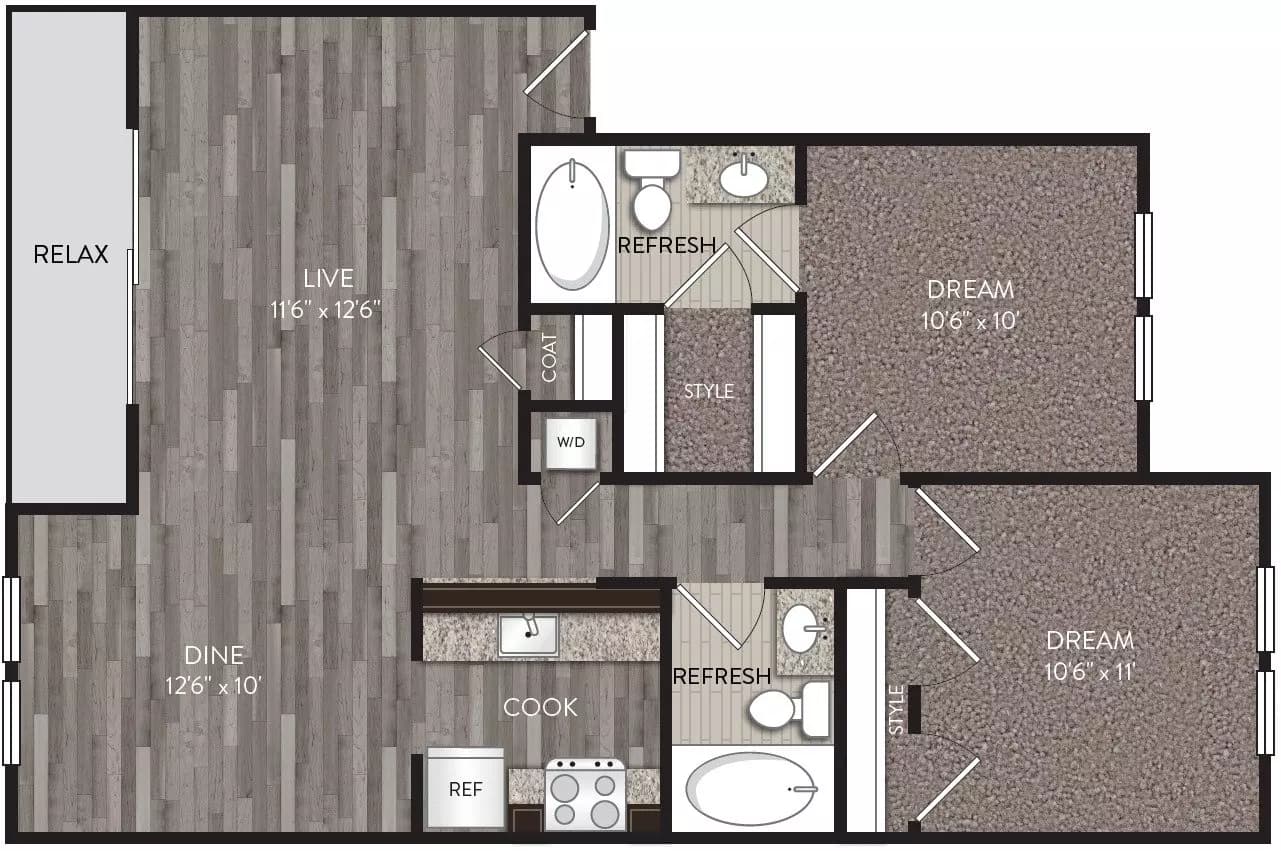 B2 52 floor plan