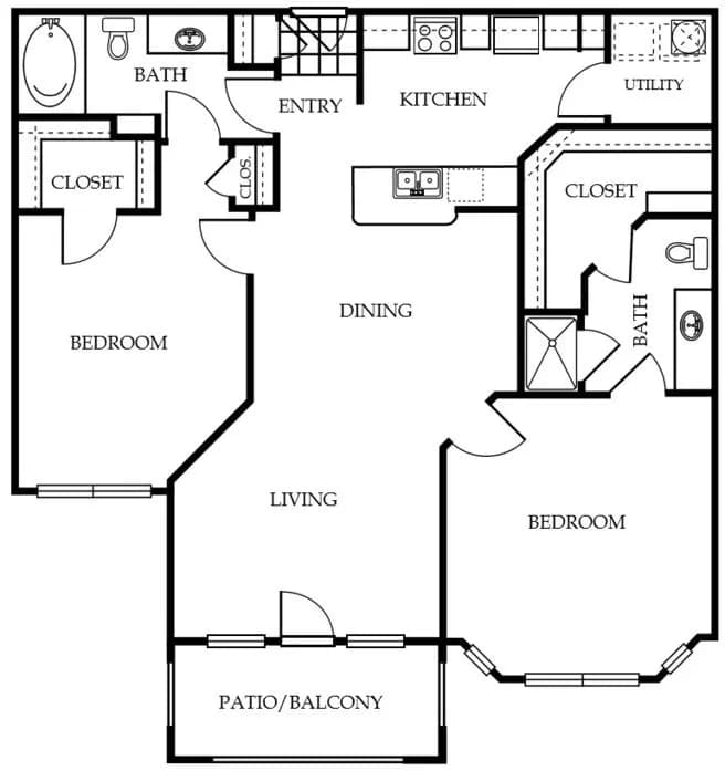 B2 2609 floor plan