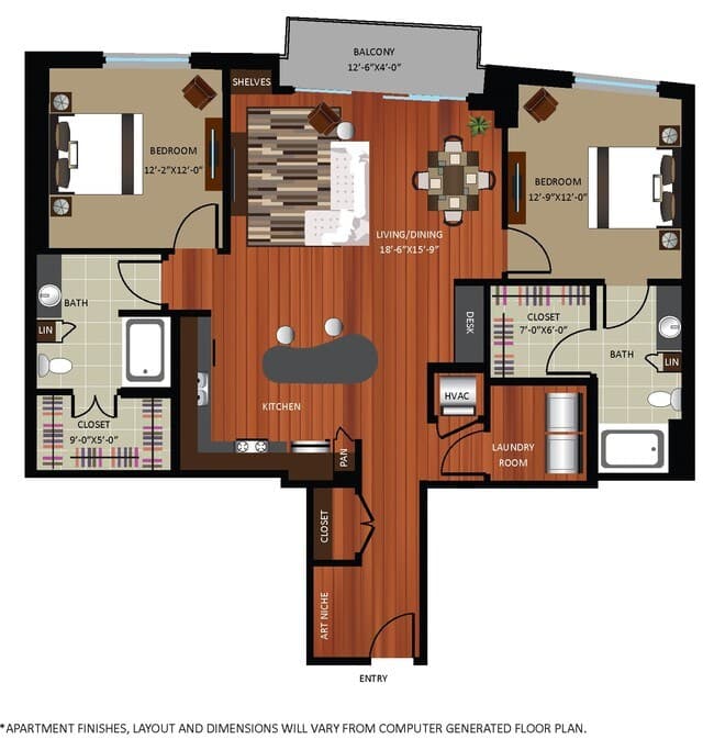 B3 11P floor plan
