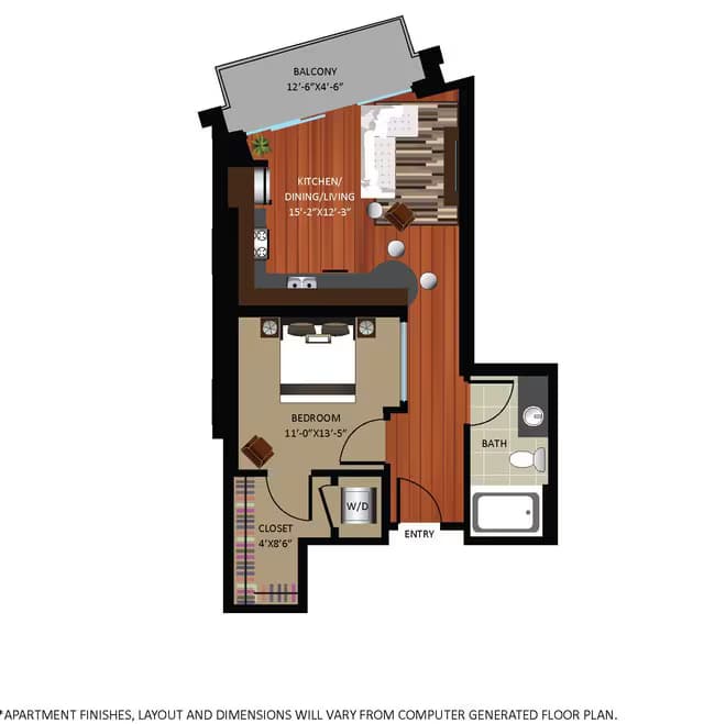 S1 6L floor plan