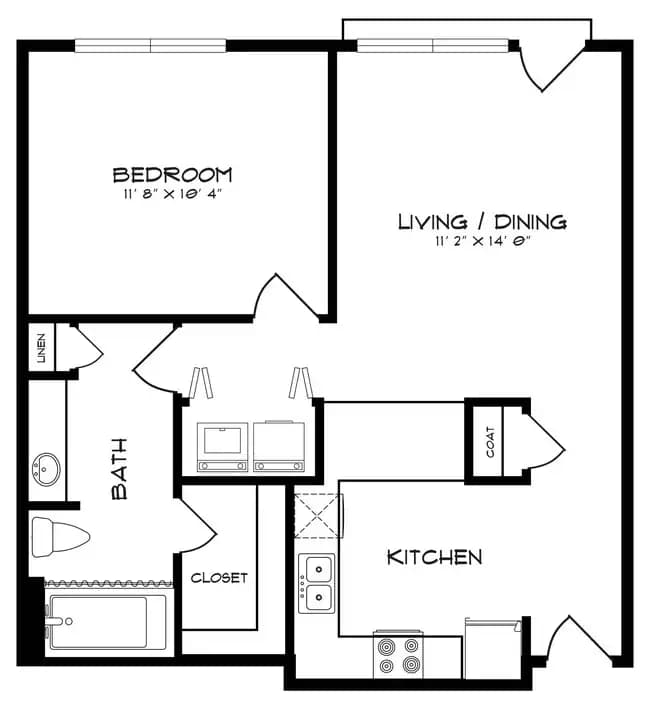 A1 7303 floor plan
