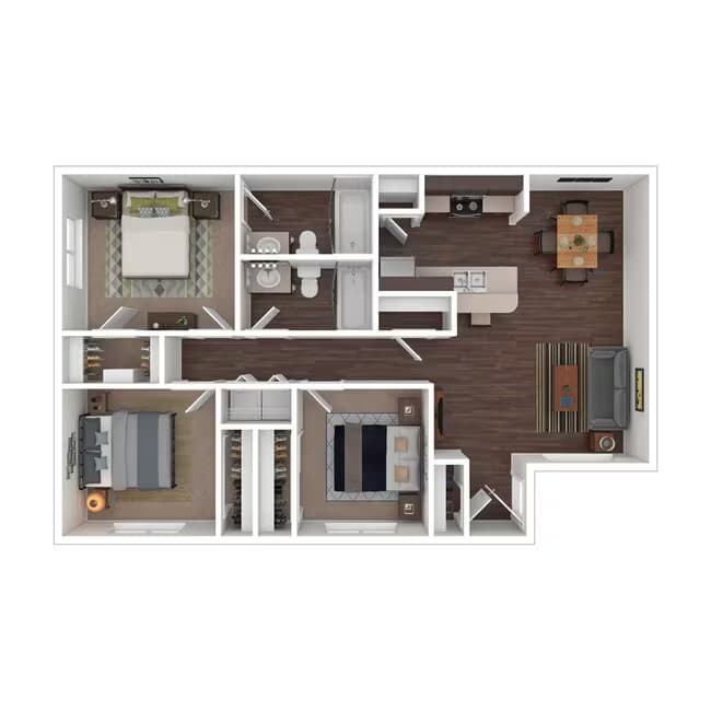3A 1721 floor plan