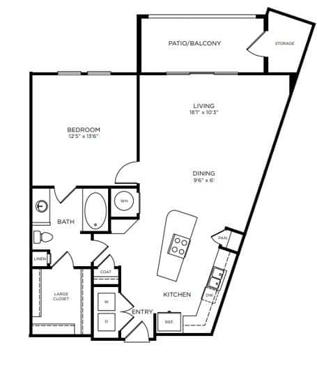 A10 1030 floor plan