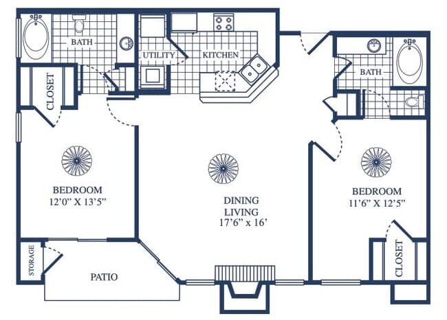 Unit 0933 1024 floor plan