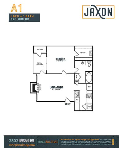 A1 607 floor plan