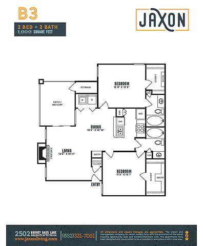B3R- Newly Upgraded! 1024 floor plan