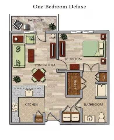 Unit 222 345 floor plan