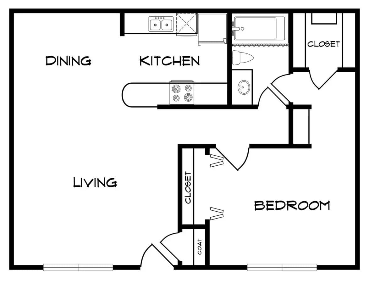 Unit 210 210 floor plan