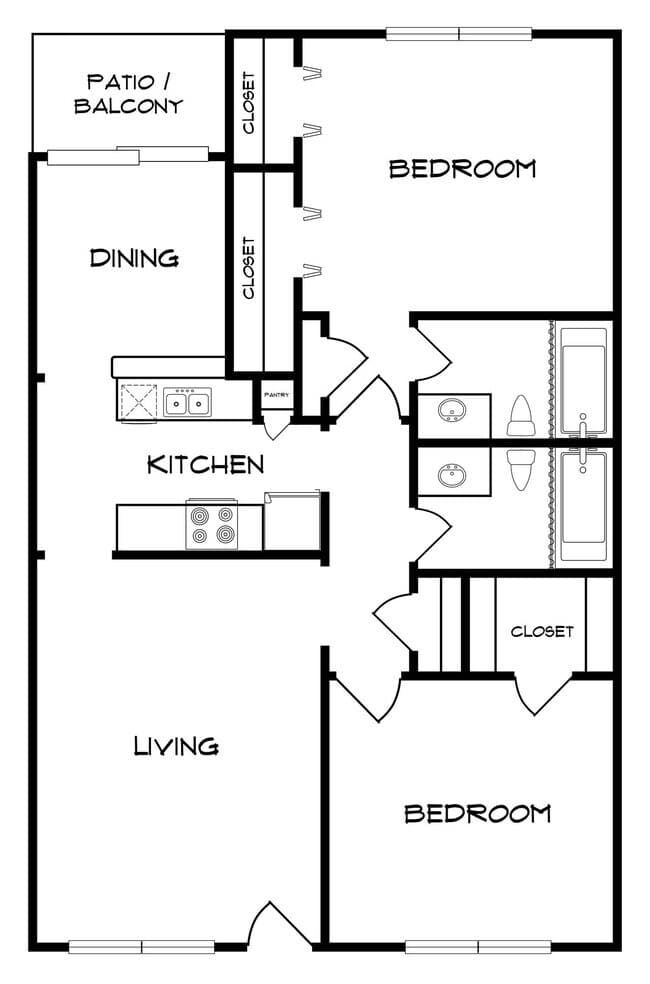 B2 260 floor plan