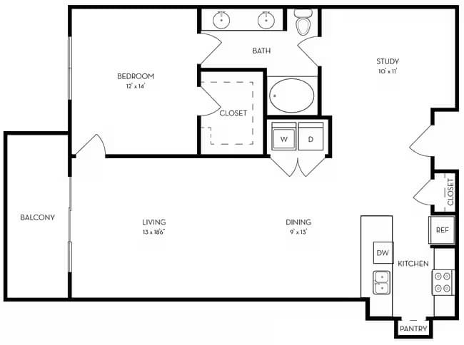a8 405 floor plan