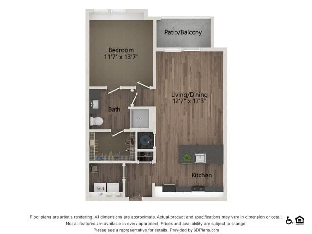 Unit 105 105 floor plan